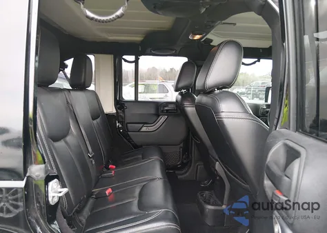 2014 Jeep Wrangler Unlimited Sahara из США, поврежденный, VIN 1C4BJWEG3EL195919